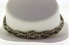Vintage Sterling Silver Mesh Bracelet