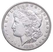 1893 Morgan Silver Dollar