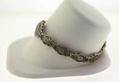 Vintage Sterling Silver Mesh Bracelet