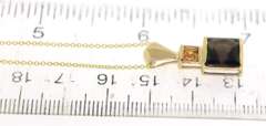 Matchless Yellow Gold Citrine and Smokey Quartz Necklace