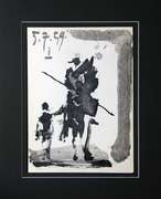 Vintage Pablo Picasso Lithograph Circa 1961