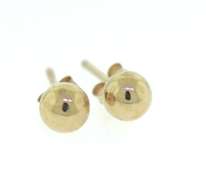 Nice Yellow Gold Ball Earrings