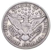 1907-S Barber Half Dollar