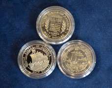 Lot OF 3 Commemorative Half Dollars In Capsule