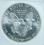 1986 NGC MS 69 Silver Eagle