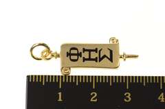 10K Yellow Gold Phi Eta Sigma Freshman Honor Society Charm/Pendant