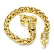 Beautiful 18kt Gold Plated Bracelet- Greek Key Design