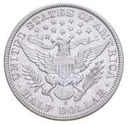 1908-S Barber Half Dollar