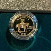 Special 1995 Civil War 3-pc Proof Set with $5 Gold