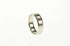 Platinum 6.0mm Classic Brushed Finish Wedding Band Ring