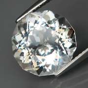 Stunning! 6.06ct diamond white Brazilian Quartz