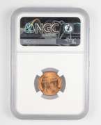 MS64 RD 1919 Lincoln Wheat Cent - Graded NGC