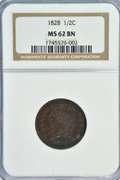 Original BU 1828 Classic Head Half Cent. NGC MS62BN