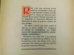 Early Portfolio of Historical French Documents