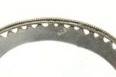 Sterling Silver Ornate Massive Sim. Aquamarine Statement Pendant