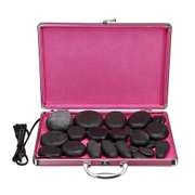 24PCS 110-220V Therapy Efficacy Spa Massage Stone