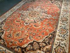 STUNNING MEDALLION DESIGN RUG 8x11