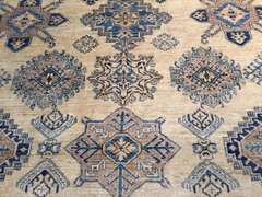 STUNNING FINE SUPER KAZAK  RUG 8x10.1