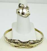 Vintage Spoon Ring & Cuff