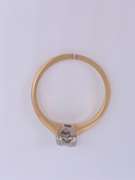 Vintage 14kt Gold Diamond Solitaire Ring