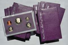 5 Each 1987 &  1993 US Proof Sets.
