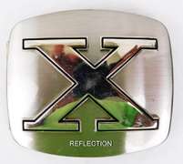 Large X Belt Buckle
