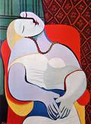 Pablo Picasso, Woman Sleeping In An Armchair