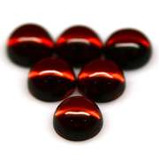 Gorgeous chianti red 7.14ct 9pc Garnet set