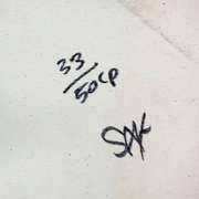 Steve Kaufman (1960-2010) by 500 and 1000 Dollar Bills