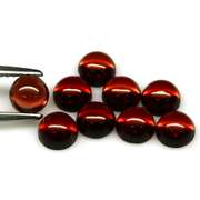 Gorgeous chianti red 7.14ct 9pc Garnet set