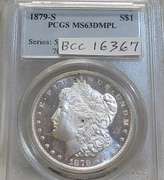 1879-S Morgtan Dol PCGS MS-63 DMPL