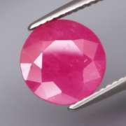 Pink! Pink! Pink! 4.43ct pink ruby solitaire -Heated only!