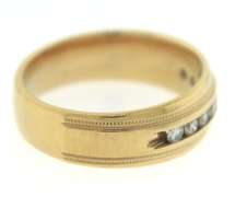 Gents .50ctw Channel Set Diamond Band Ring