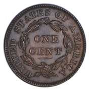 1836 Young Head Large Cent - Choice