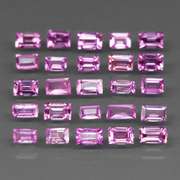 Rare HEATED ONLY 2.60ct pink Sapphire set