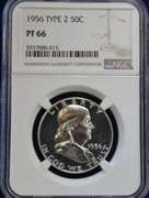 1957 50 C NGC PF 66