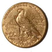 1913 Unc Indian US $2 1/2 Gold Quarter Eagle