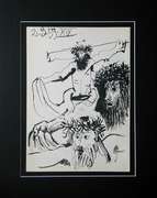 Vintage Pablo Picasso Lithograph Circa 1961