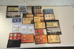 Estate Lot OF Coins  in Special Holders