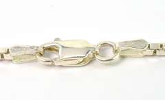 Interesting Composite Turquoise Necklace in Sterling Silver