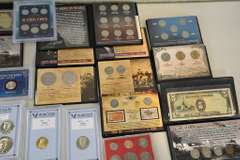 Estate Lot OF Coins  in Special Holders