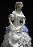 Lady Ella 14inc Porcelain Handcrafted Figurine