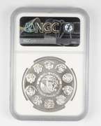 MS69 2002 MO Mexico 1 Onza .999 Fine Silver - Graded NGC