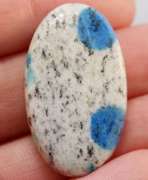 Attention grabbing! 36.87ct blue dot Lazulite