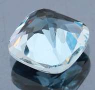 Captivating 5.33ct cushion cut sky blue Topaz