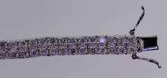 Sterling Silver Crystal Tennis bracelet