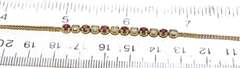 Great Yellow Gold Ruby and Diamond Bracelet