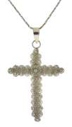 Sterling Silver Cross Pendant on Chain