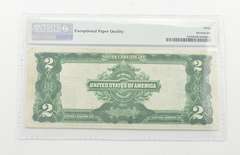 $2 1899 Silver Certificate PMG 30 EPQ VF, Fr # 252 Vernon/McClung