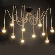 12 Heads Industrial Chandeliers Pendant Lights